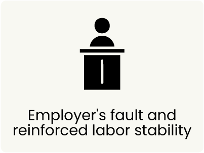 Culpa patronal y estabilidad laboral reforzada