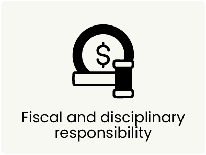 Responsabilidad fiscal y disciplinaria